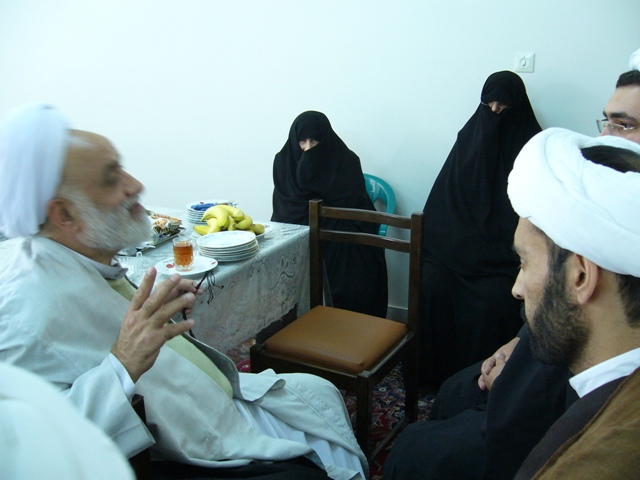 ديدار با آقاي قرائتي در مدرسه